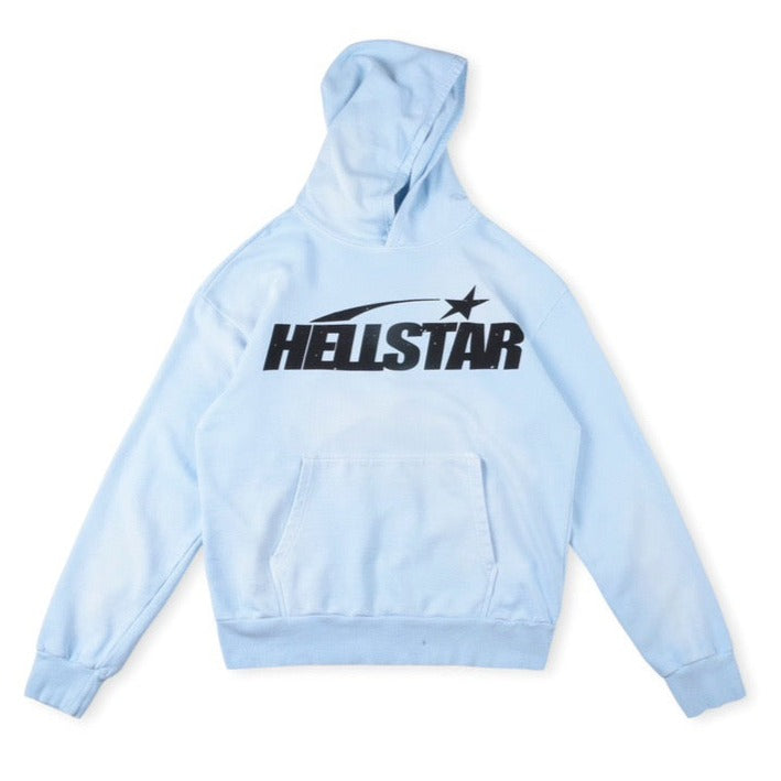 Hellstar Studios Blue Hoodie New