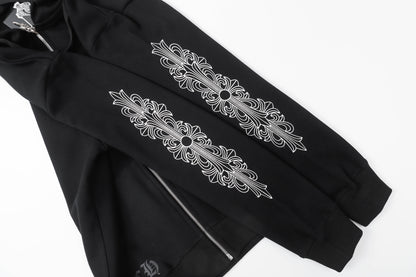 Chrome Hearts New Zip Up Hoodie 8515