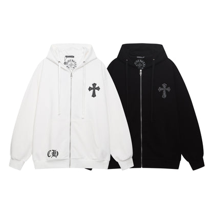 Chrome Hearts New Zip Up Hoodie 9025