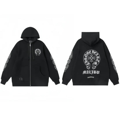 Chrome Hearts New Zip Up Hoodie 8515
