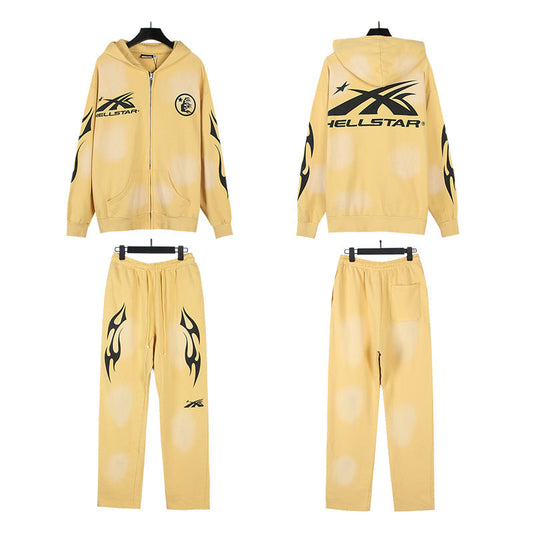Hellstar Studios New Hoodie and Pants Set