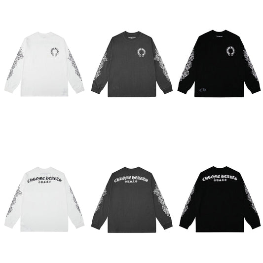 Chrome Hearts Long-Sleeve T-shirt Sweatshirt K8005