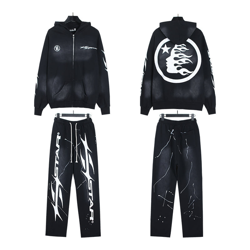 Hellstar Studios New Hoodie and Pants Set