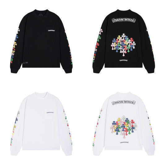 Chrome Hearts Long-Sleeve T-shirt Sweatshirt K8015