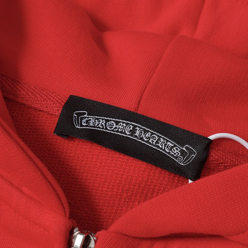 Chrome Hearts New Zip Up Hoodie 7019