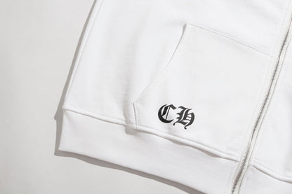 Chrome Hearts New Zip Up Hoodie 5009