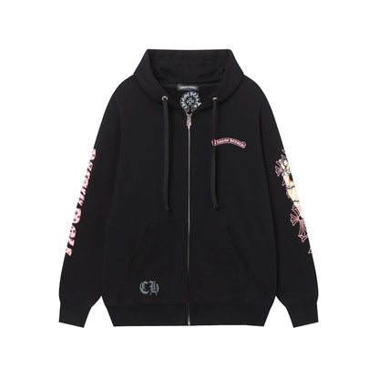 Chrome Hearts New Zip Up Hoodie 8660