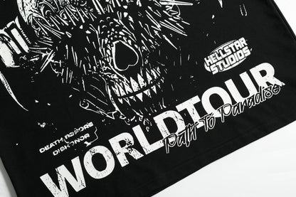 Hellstar new fashion T-shirt 1199