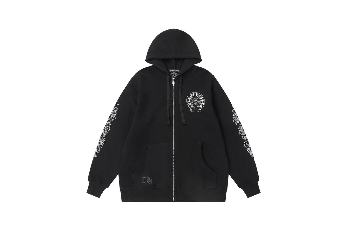 Chrome Hearts New Zip Up Hoodie 8515