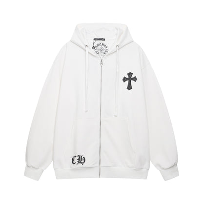 Chrome Hearts New Zip Up Hoodie 9025