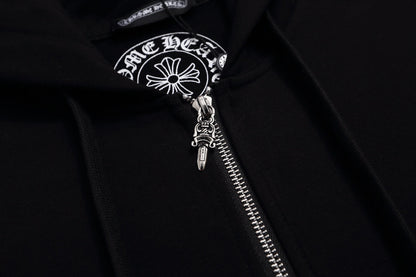 Chrome Hearts New Zip Up Hoodie 9025