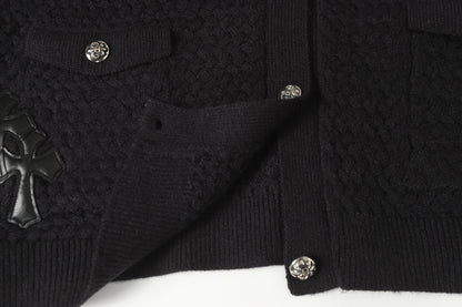 Chrome Hearts New Cardigan Sweater Jacket M904