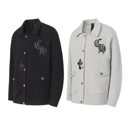 Chrome Hearts New Cardigan Sweater Jacket M904