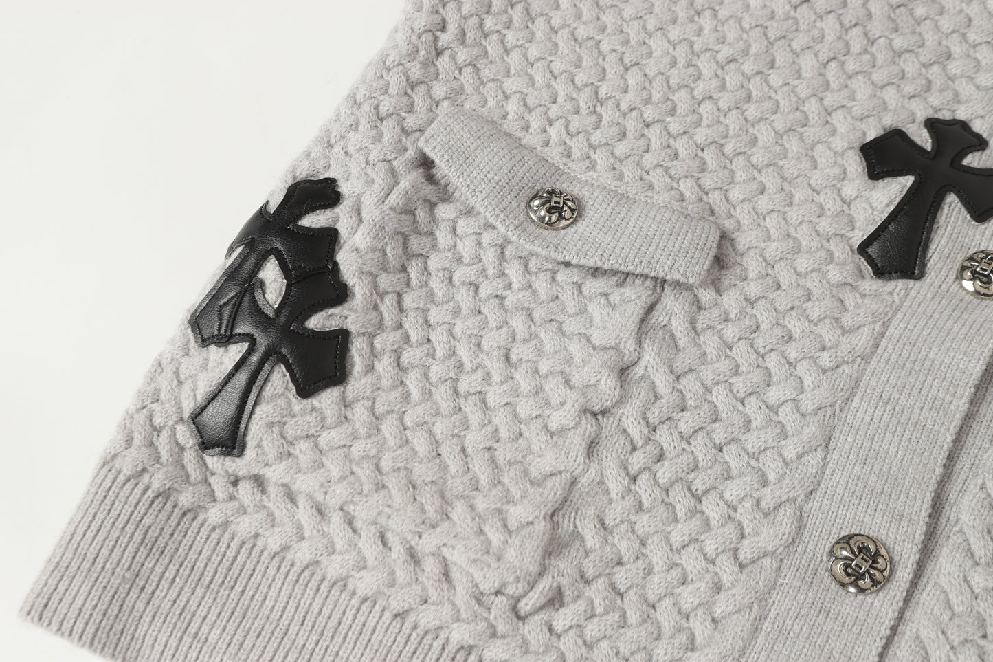 Chrome Hearts New Cardigan Sweater Jacket M904