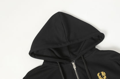 Chrome Hearts New Zip Up Hoodie -K28