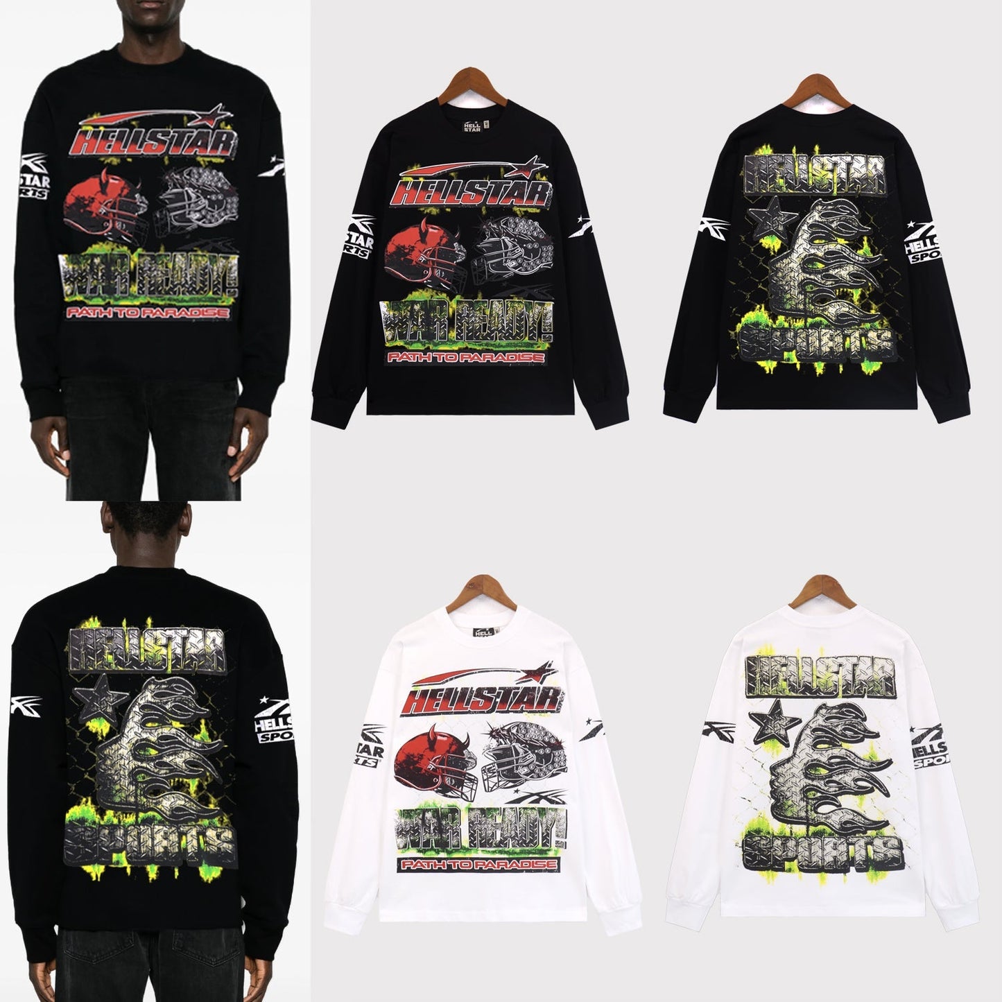 Hellstar Studios New Sweatshirt -7006