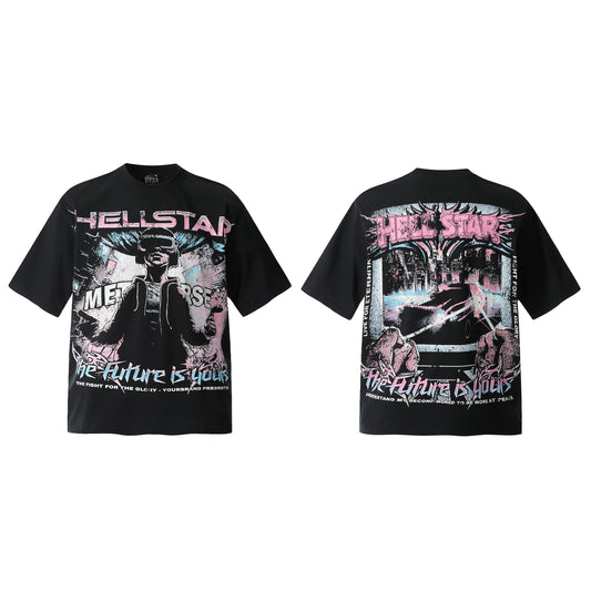Hellstar new fashion T-shirt 1193