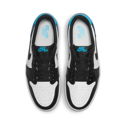 Air Jordan 1 Low 'Black Dark Powder Blue'