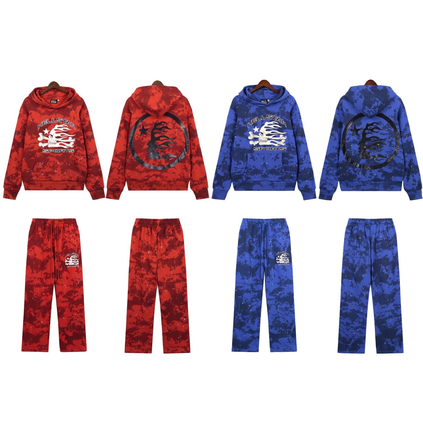 Hellstar Studios New Hoodie and Pants Set