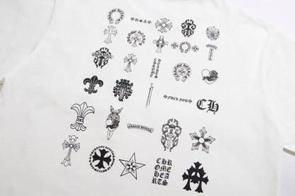 Chrome Hearts New T-shirts 6096