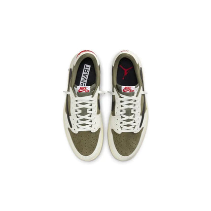 Air Jordan 1 Low x Travis Scott 'Medium Olive'